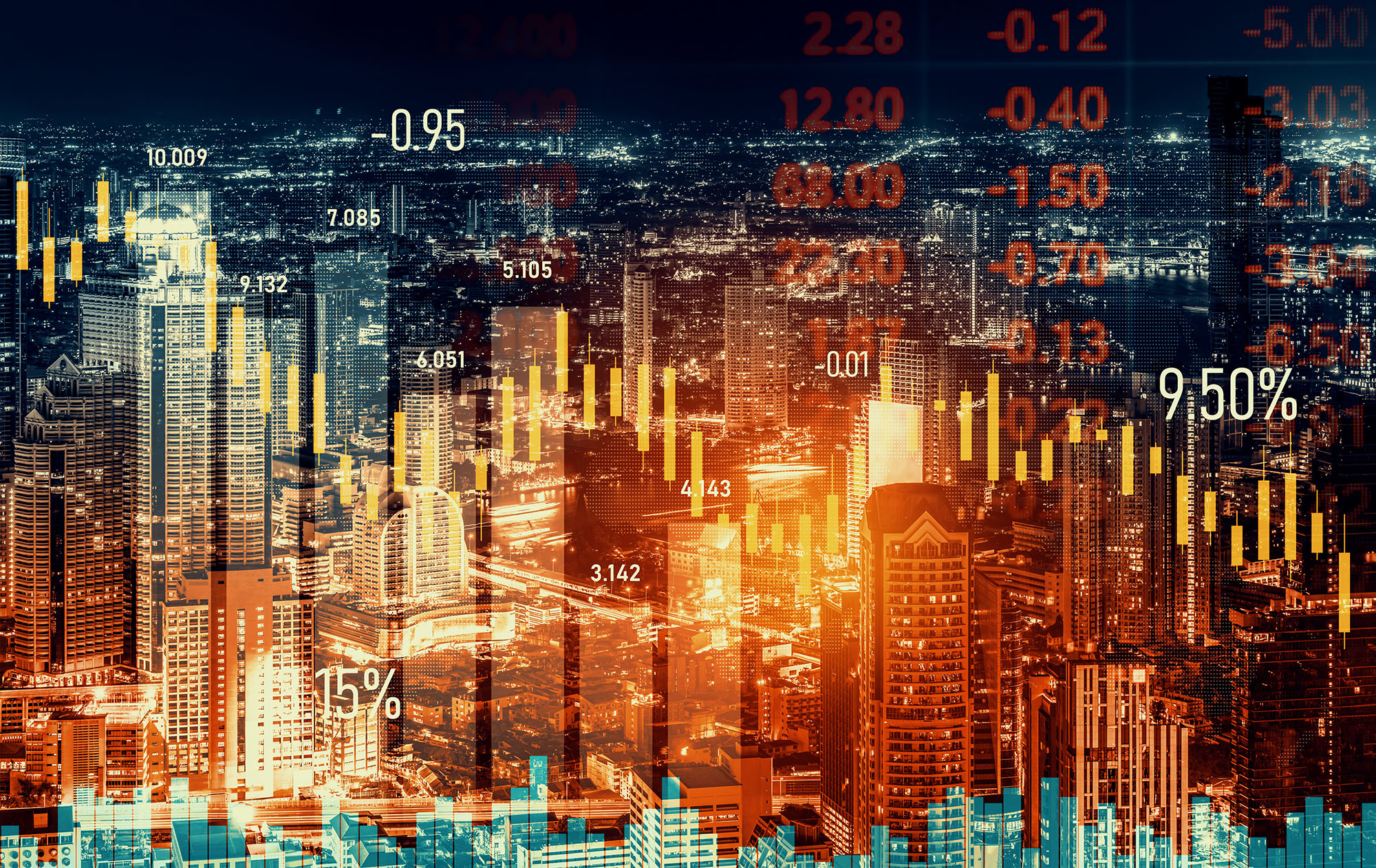 Economic outlook rather gloomy, but bright spots in terms of inflation